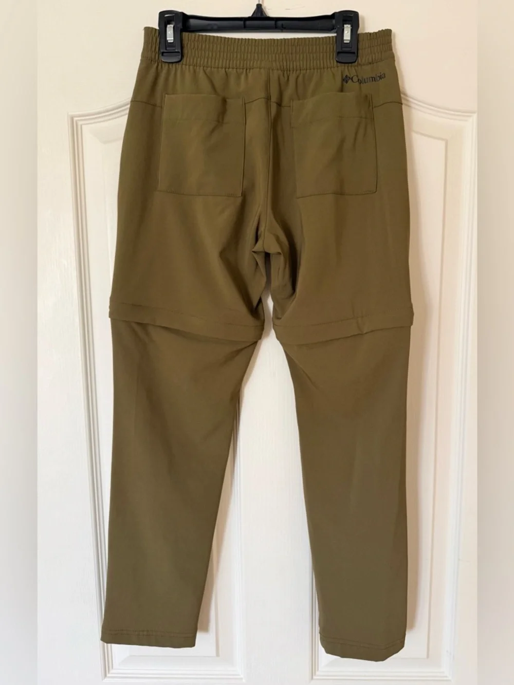 NWOT Columbia Olive Green Kids Convertible Cargo Pants - Picture 3 of 14